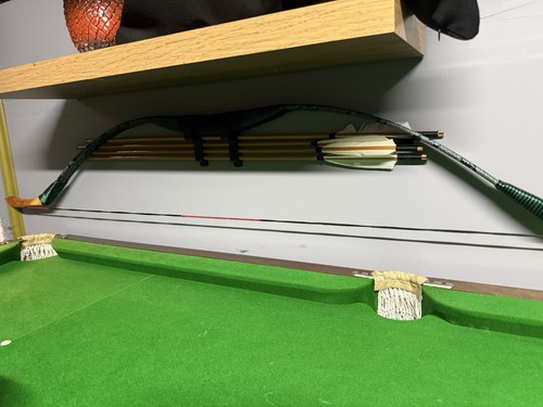 Longbow with arrows - longbow,